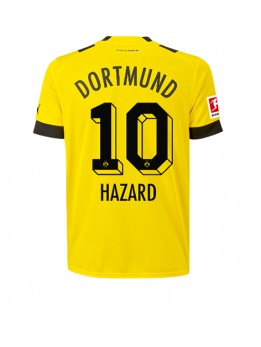 Borussia Dortmund Thorgan Hazard #10 Heimtrikot 2022-23 Kurzarm